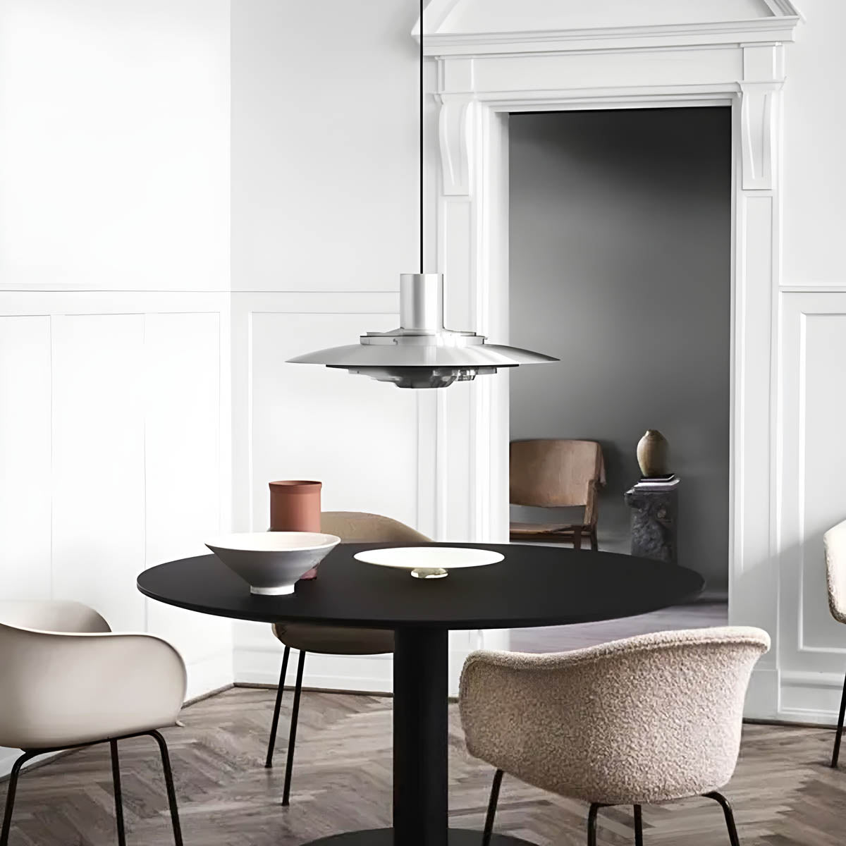 Sherwood Loop Aluminum Pendant Light — gallery image 4