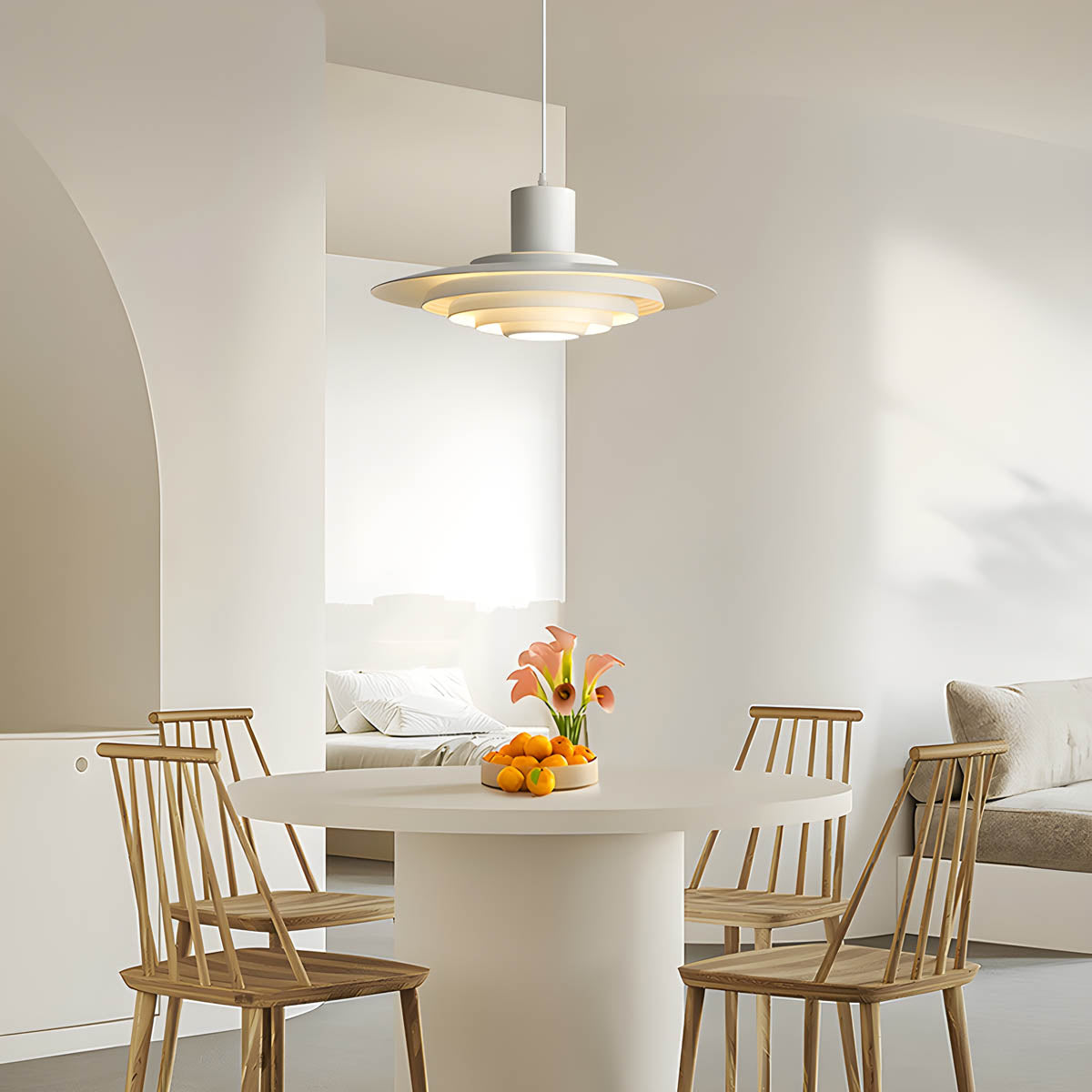 Sherwood Loop Aluminum Pendant Light — gallery image 3