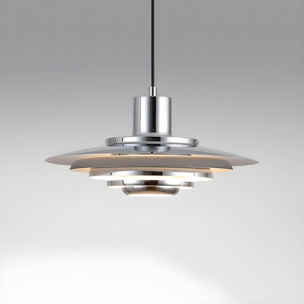 Sherwood Loop Aluminum Pendant Light — gallery image 9