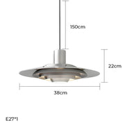 Sherwood Loop Aluminum Pendant Light — gallery image 12