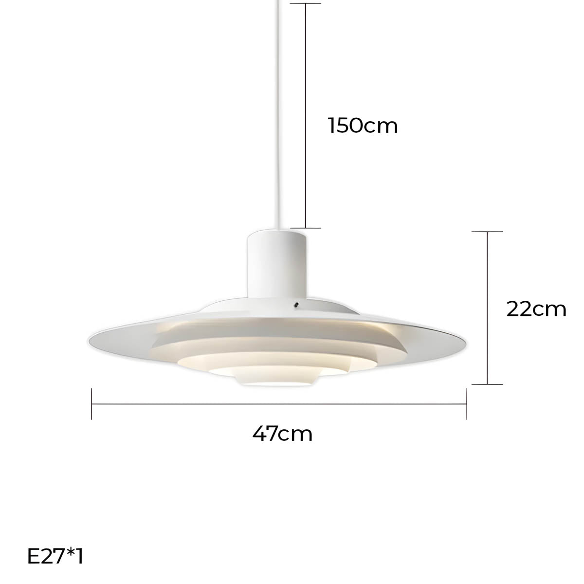 Sherwood Loop Aluminum Pendant Light — gallery image 15