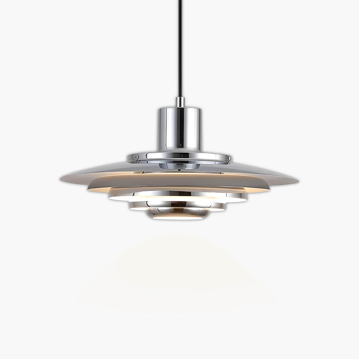 Sherwood Loop Aluminum Pendant Light — gallery image 1