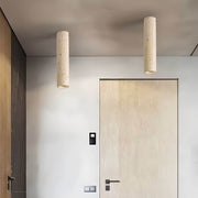 Willoughby Loop Travertine Ceiling Light — gallery image 10