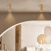 Willoughby Loop Travertine Ceiling Light — gallery image 9