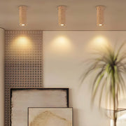 Willoughby Loop Travertine Ceiling Light — gallery image 8