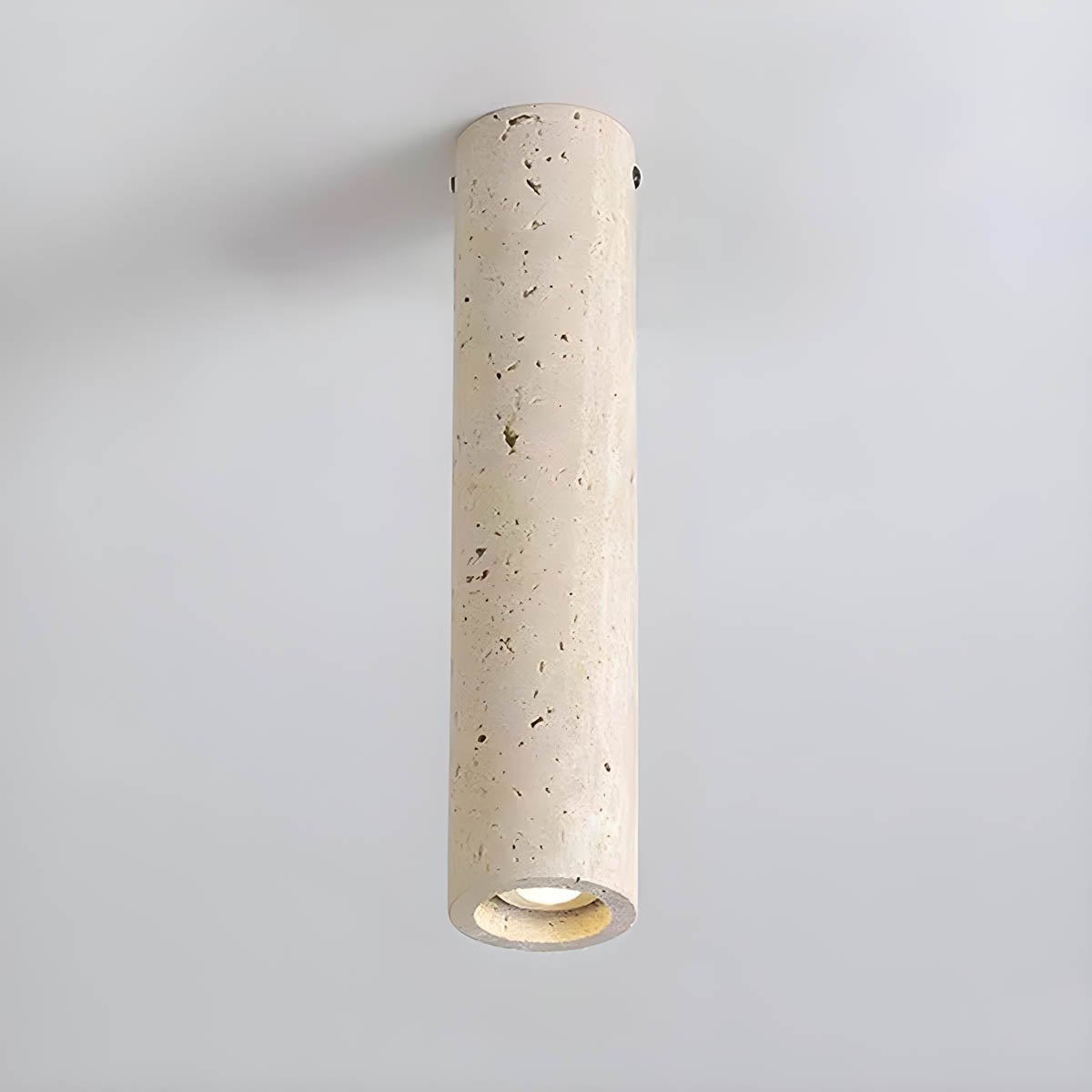 Willoughby Loop Travertine Ceiling Light — gallery image 13