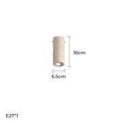 Willoughby Loop Travertine Ceiling Light — gallery image 17