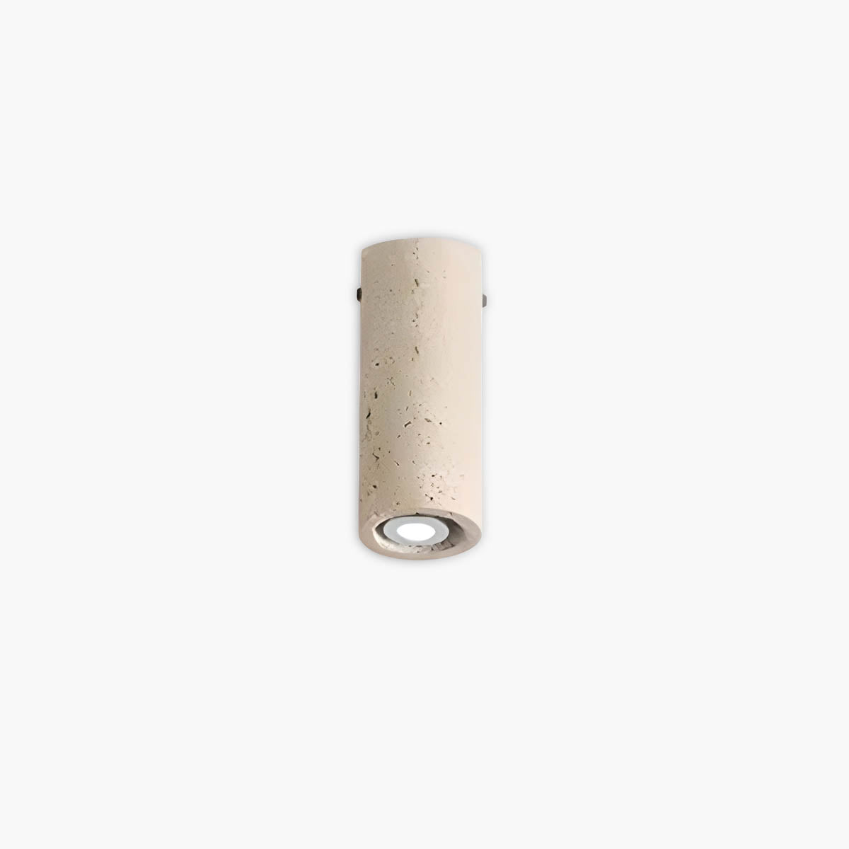 Willoughby Loop Travertine Ceiling Light — gallery image 1
