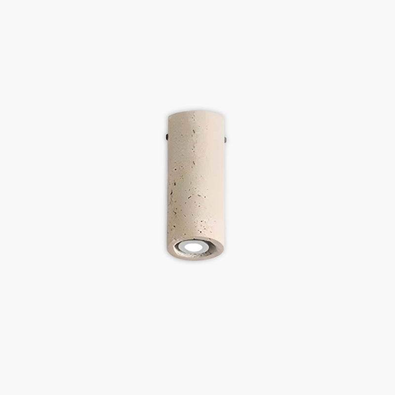 Willoughby Loop Travertine Ceiling Light — gallery image 1