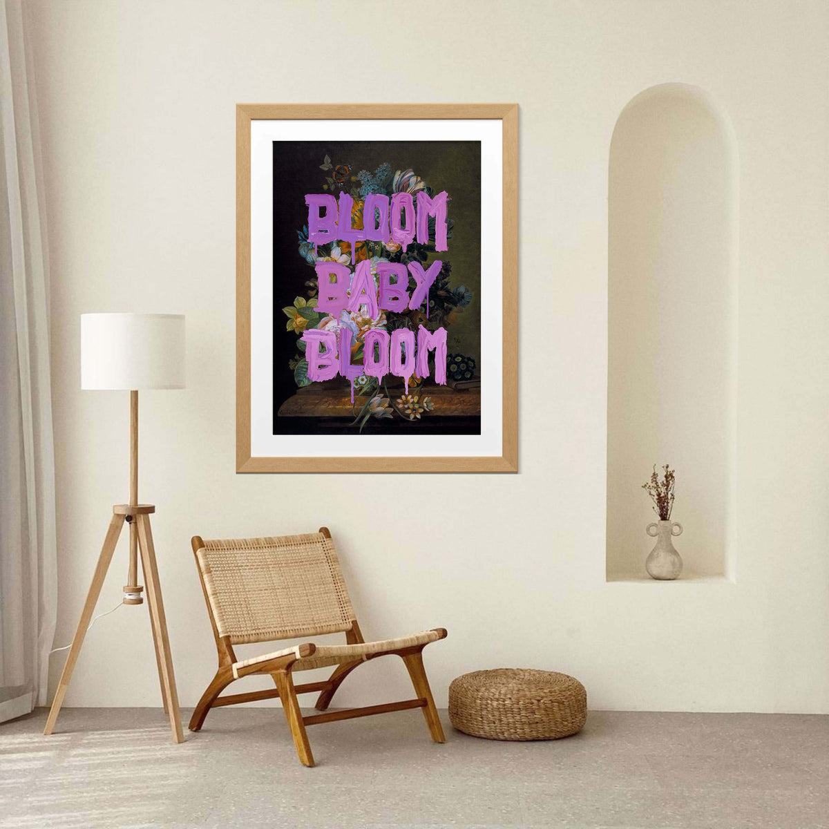 Fairford Loop Typography Wall Art Print — gallery image 13