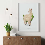 Greenwood Loop Alpaca Wall Art Print — gallery image 3