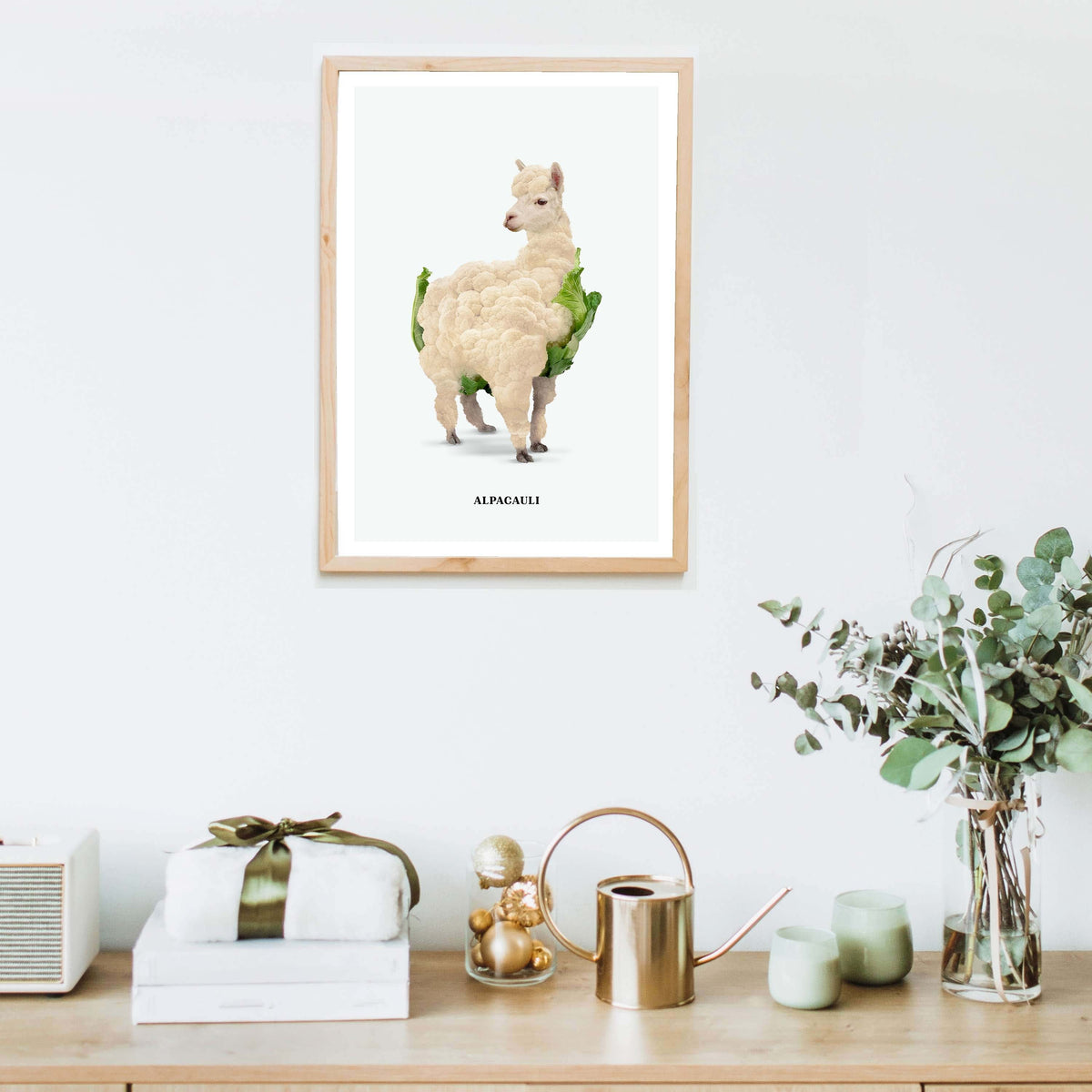 Greenwood Loop Alpaca Wall Art Print — gallery image 6