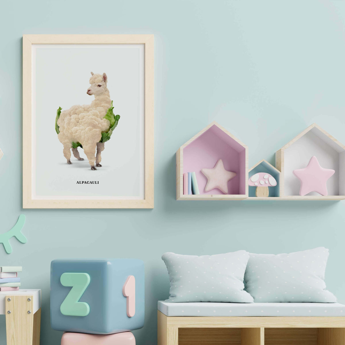 Greenwood Loop Alpaca Wall Art Print — gallery image 19
