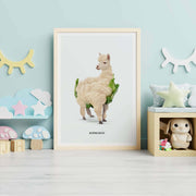Greenwood Loop Alpaca Wall Art Print — gallery image 17