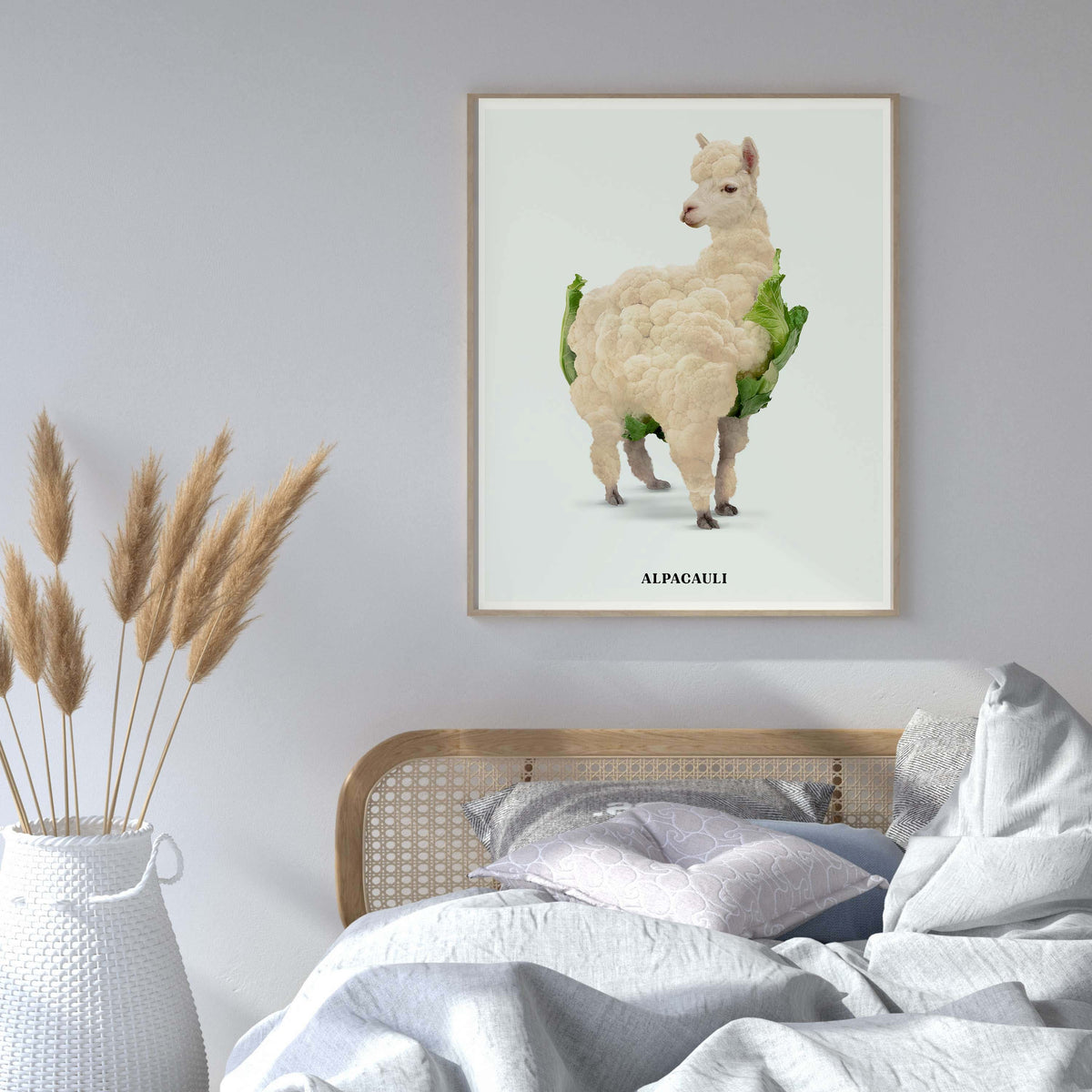 Greenwood Loop Alpaca Wall Art Print — gallery image 13