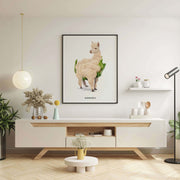Greenwood Loop Alpaca Wall Art Print — gallery image 2