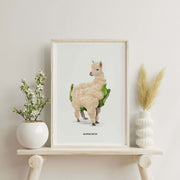 Greenwood Loop Alpaca Wall Art Print — gallery image 16