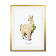 Greenwood Loop Alpaca Wall Art Print — gallery image 36
