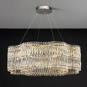 Acorn Loop Crystal Linear Chandelier — gallery image 7