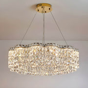 Acorn Loop Crystal Linear Chandelier — gallery image 9