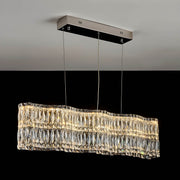 Acorn Loop Crystal Linear Chandelier — gallery image 8