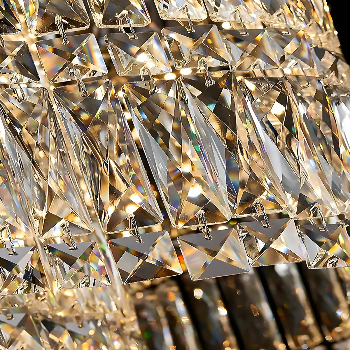 Acorn Loop Crystal Linear Chandelier — gallery image 12