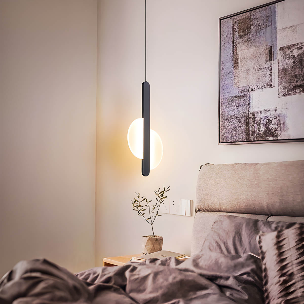 Greystone Loop Aluminum Cluster Pendant Light — gallery image 3