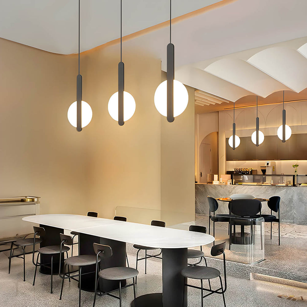 Greystone Loop Aluminum Cluster Pendant Light — gallery image 4