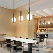 Greystone Loop Aluminum Cluster Pendant Light — gallery image 4