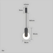 Greystone Loop Aluminum Cluster Pendant Light — gallery image 18
