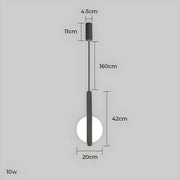 Greystone Loop Aluminum Cluster Pendant Light — gallery image 17