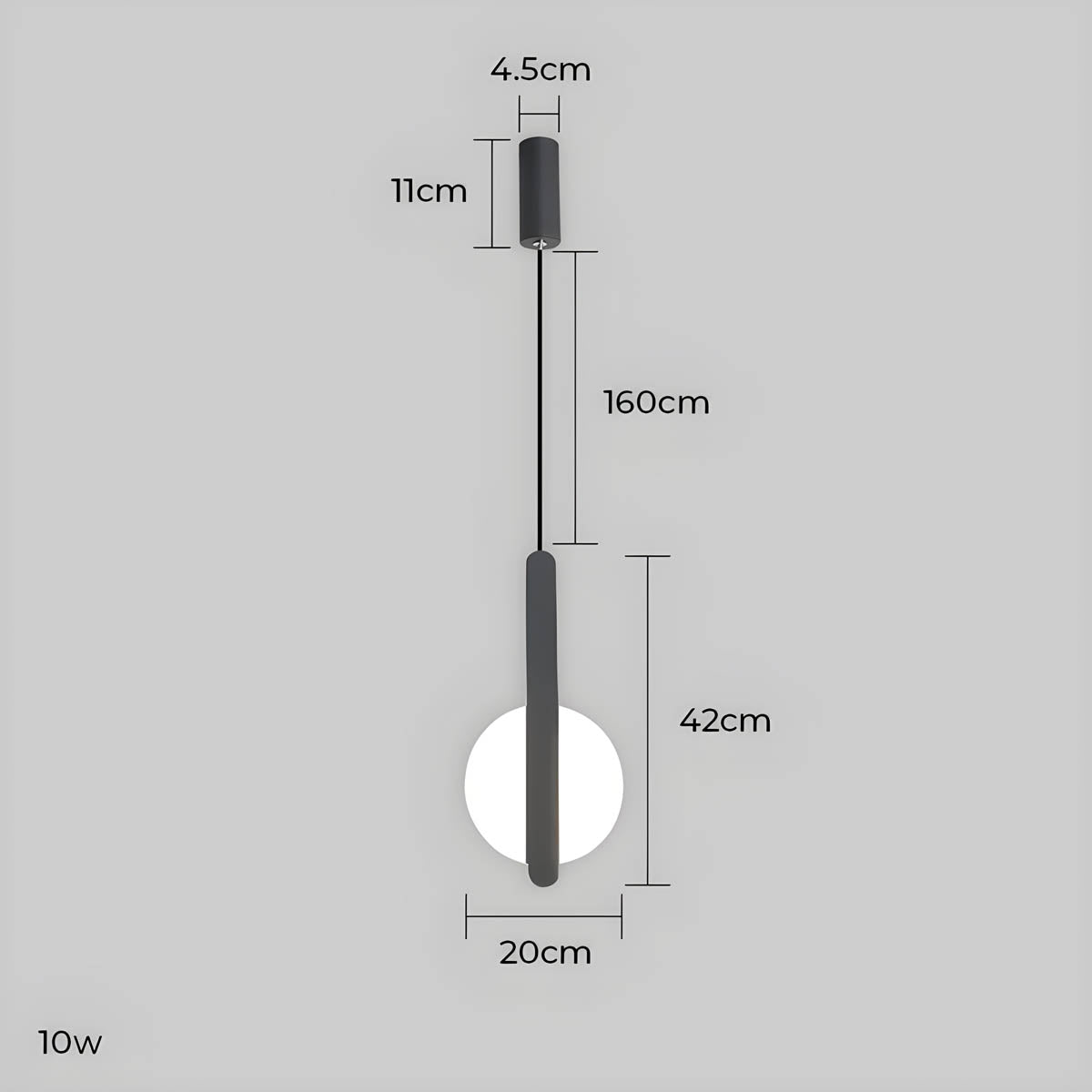 Greystone Loop Aluminum Cluster Pendant Light — gallery image 17
