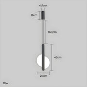 Greystone Loop Aluminum Cluster Pendant Light — gallery image 16