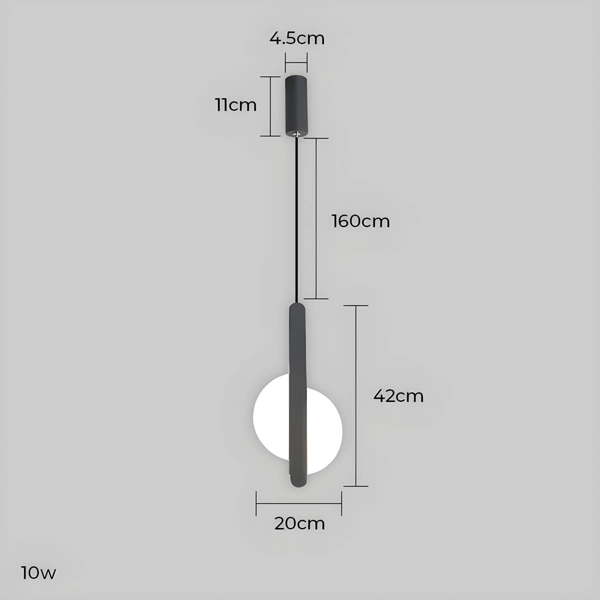 Greystone Loop Aluminum Cluster Pendant Light — gallery image 16