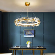 Blackthorn Loop Glass Chandelier — gallery image 4