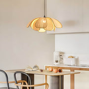 Huckleberry Loop Rattan Pendant Light — gallery image 7