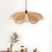 Huckleberry Loop Rattan Pendant Light — gallery image 8