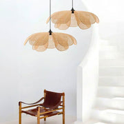 Huckleberry Loop Rattan Pendant Light — gallery image 10