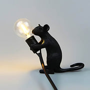 Larchwood Loop Resin Globe Table Lamp — gallery image 9