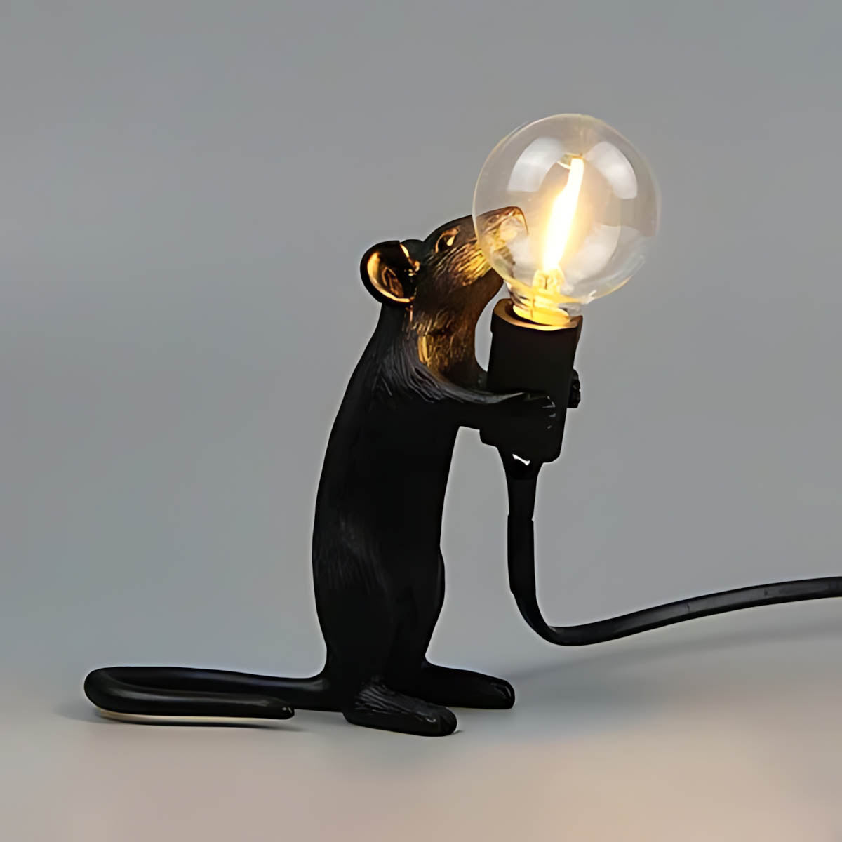 Larchwood Loop Resin Globe Table Lamp — gallery image 12