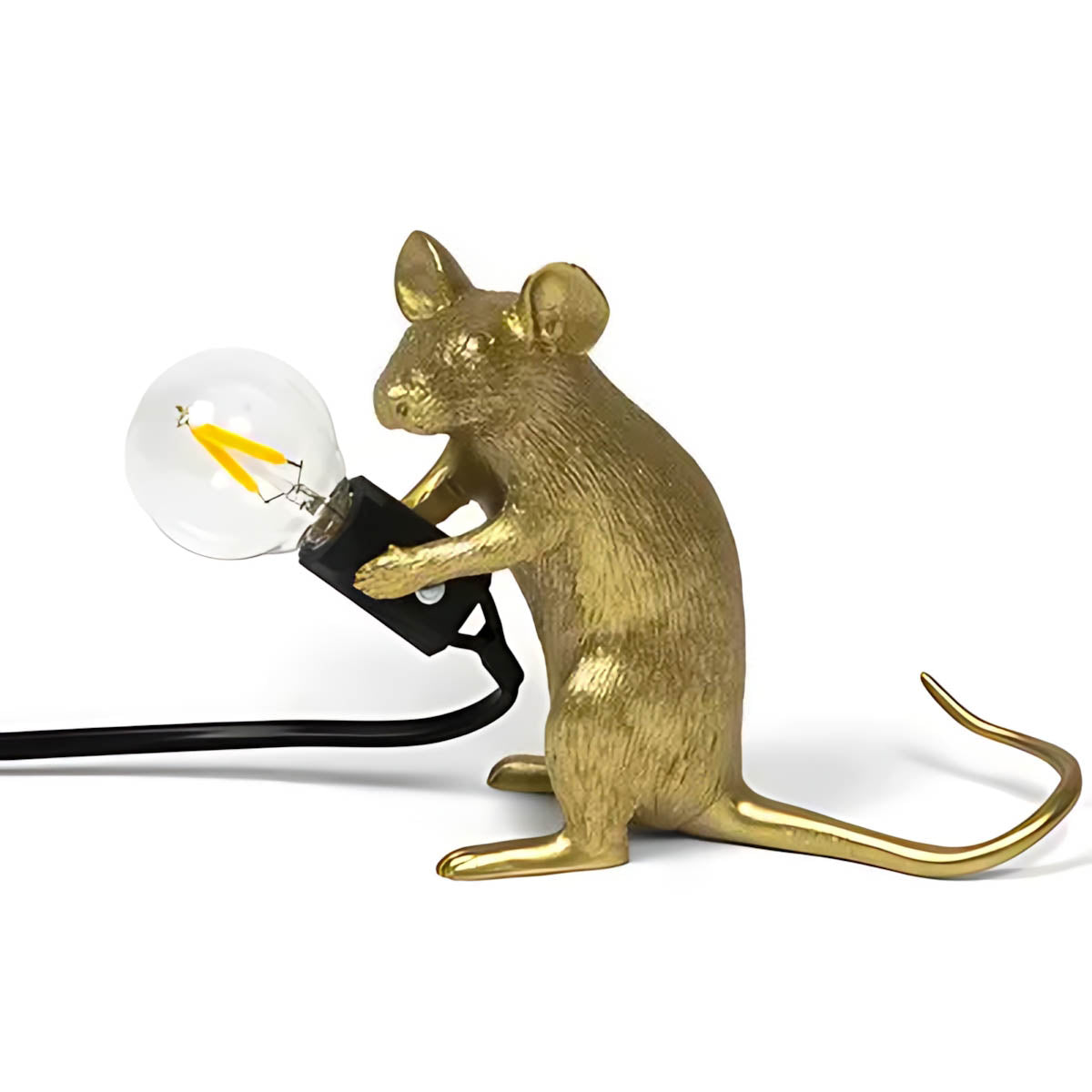 Larchwood Loop Resin Globe Table Lamp — gallery image 11
