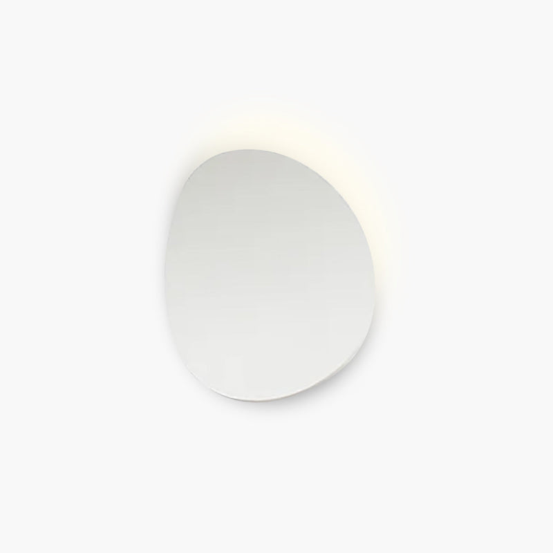 Bracken Halo Pebble Aluminum Wall Sconce — gallery image 1