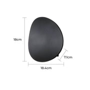 Bracken Halo Pebble Aluminum Wall Sconce — gallery image 13