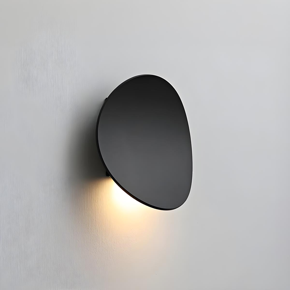 Bracken Halo Pebble Aluminum Wall Sconce — gallery image 7