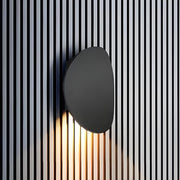 Bracken Halo Pebble Aluminum Wall Sconce — gallery image 5