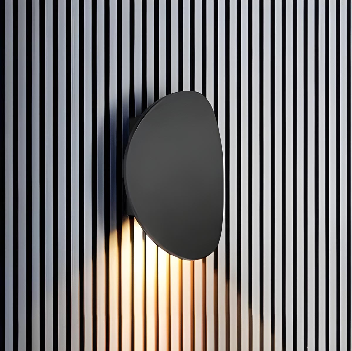 Bracken Halo Pebble Aluminum Wall Sconce — gallery image 5