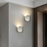Bracken Halo Pebble Aluminum Wall Sconce — gallery image 4
