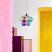Whitmore Loop Glass Linear Chandelier — gallery image 3