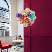 Whitmore Loop Glass Linear Chandelier — gallery image 4
