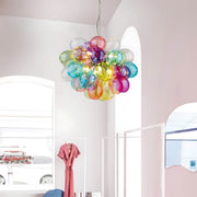 Whitmore Loop Glass Linear Chandelier — gallery image 2